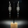 Boucles d’oreilles Nereis - Obsidian